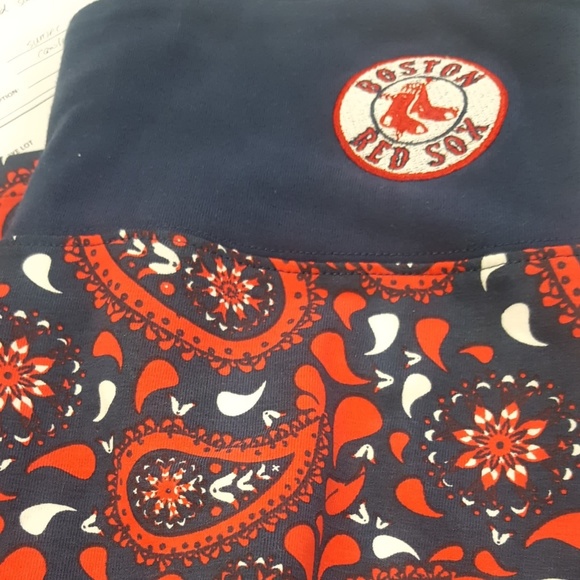 Loudmouth Pants - Boston Red Sox Paisley Leggings NWT